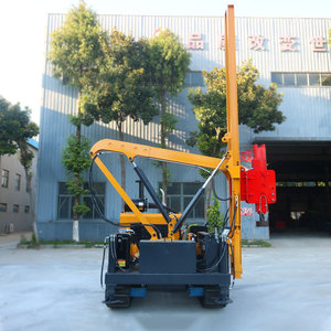 Tất cả các địa hình thích ứng ổ đĩa thủy lực thép hàng rào bài cọc máy khoan đa chức năng cọc máy điều khiển - Product Image 6