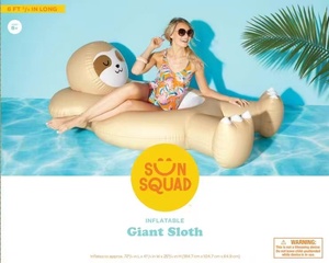 sloth pool inflatable