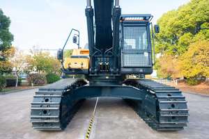 Excavatrice sur chenilles de 55 tonnes, moteur de 280 kW, godet de 3,6 m, pelleuse robuste, pompe à moteur, boîte de vitesses pour opérations minières en carrière ouvert - Product Image 5
