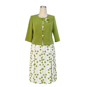 ชุดเดรสทรงเอพิมพ์ลายพร้อมส่ง ชุดไปโบสถ์ - Product Image 3