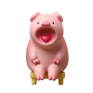 Le premier lot 300 ensembles de grande <span class=keywords><strong>bouche</strong></span> assis petit banc animal réfrigérateur aimant en gros culturel et créatif - Product Image 5