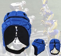 Casco de Fútbol Americano ANTMAX Ajustable y Transpirable con Protección para la Cabeza, Casco de Rugby con Acolchado Suave para Jóvenes y Adultos