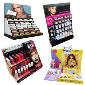 Có thể gập lại thân thiện với môi hiện đại giấy trang điểm hiển thị là viết tắt của nước hoa mỹ phẩm sản phẩm chăm sóc da sơn móng tay Son bóng Countertop - Product Image 3