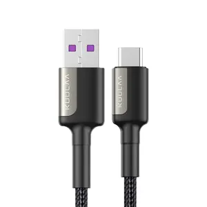 USB-кабель Kuulaa типа C, 5 А, провод для быстрой зарядки мобильных телефонов, провода Micro USB, кабель для Xiaomi, Samsung, кабель для передачи данных