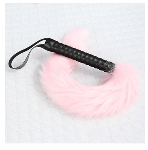 3 Farben Sexy Fox Tail Whip Erotische Leder Peitsche Paare Flirt Sexspielzeug Prügel Fetisch BDSM Bondage Slave Rollenspiel Spiele für Erwachsene - Product Image 5