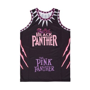 <span class=keywords><strong>Maglia</strong></span> da basket da <span class=keywords><strong>uomo</strong></span> la pantera nera rosa <span class=keywords><strong>Marvel</strong></span> S-XXL - Product Image 2
