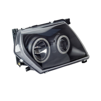 Ensemble de phares halogènes modifiés avec feux de coin pour Nissan Patrol Y61 1998-2003 Safari GU MK5