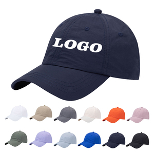 Casquette de course personnalisée de haute qualité, non structurée, à 6 panneaux, avec trous <span class=keywords><strong>d</strong></span>écoupés au laser, casquette de <span class=keywords><strong>camping</strong></span> pour homme, casquette de <span class=keywords><strong>camping</strong></span> en nylon à séchage rapide - Product Image 1