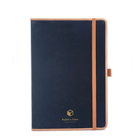 Usine En Gros A7 B5 Cahier Couverture Rigide Cahier En Cuir Pu A5 Journal Planificateur avec Bande