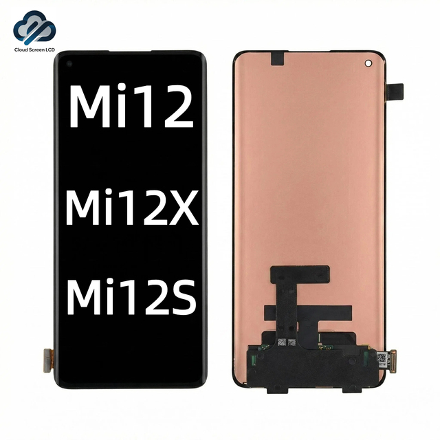 Mi 12 Original Super AMOLED Panal Tela Replacement Digitizer Assembly Touch Screen LCD Mi 12X 12S Display With Frame for Xiaomi
