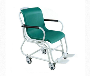 เครื่องชั่งเก้าอี้พกพาน้ำหนัก0-300กก. ใช้แบตเตอรี่ชาร์จไฟได้สำหรับคลินิกโรงพยาบาลในครัวเรือน - Product Image 1