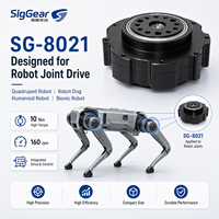 Moteur à engrenages BLDC intégré pour articulation robotique, boîte de vitesses planétaire avec pilote intégré, module de moteur CC sans balais à couple élevé
