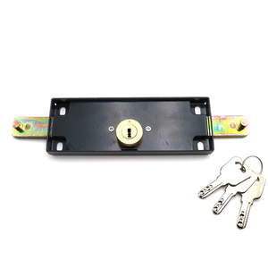 Accessoires pour portes de centre commercial de garage à enrouleur Serrure de porte à <span class=keywords><strong>volet</strong></span> roulant en alliage de zinc galvanisé - Product Image 2