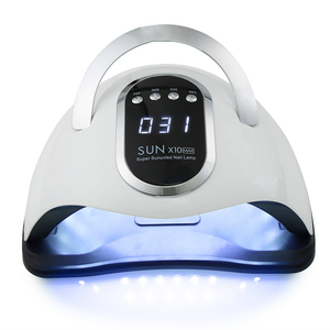 Lampe UV professionnelle SUN X10MAX 280W pour ongles, séchoir rapide haute puissance 66 LED, multi-prises pour vernis gel, logo personnalisable - Product Image 2