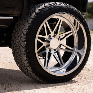 Rines Cóncavos Forjados de Plato Profundo, Totalmente Pulidos, de 20-26 Pulgadas, 8x170mm/8x180mm, para Camionetas Ligeras/SUV, para Ragnarok Chevy - Product Image 4