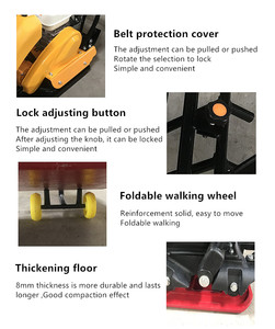 Handhold về phía trước tấm Máy đầm cho xây dựng một chiều rung tấm Máy đầm - Product Image 4