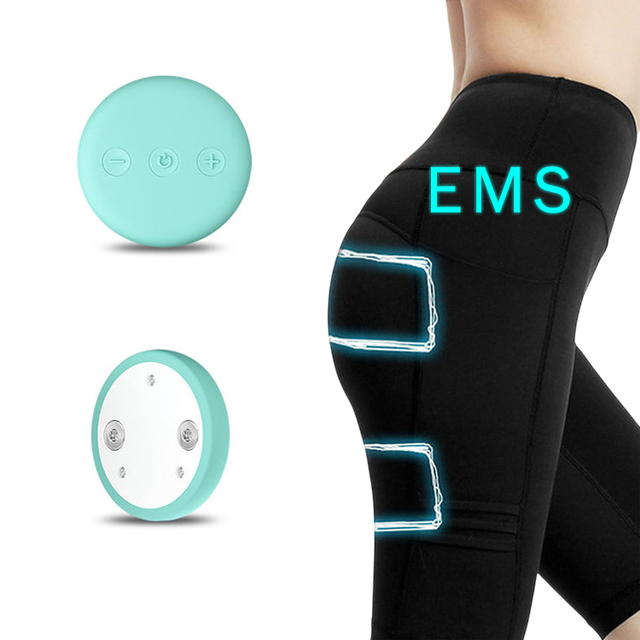 Wholesale Factory Black Hip Leg Massage Trainer Muscle Stimulator Ems Yoga Pants EMS Belt for Gym Body Toning