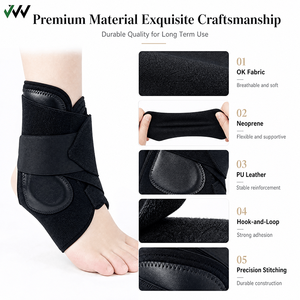 Soporte <span class=keywords><strong>de</strong></span> <span class=keywords><strong>Tobillo</strong></span> Médico Personalizado <span class=keywords><strong>de</strong></span> Fábrica, Estabilizadores Laterales Ajustables, Soporte <span class=keywords><strong>para</strong></span> Esguinces, Recuperación, Protección <span class=keywords><strong>para</strong></span> Baloncesto y <span class=keywords><strong>Voleibol</strong></span> - Product Image 6