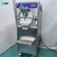 Machine à crème glacée italienne verticale Machine de fabrication de crème glacée dure commerciale Gelato
