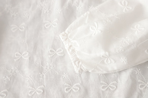 Ensemble deux pièces pour filles : salopette en jean et haut à manches longues à volants – Collection Printemps-Automne - Product Image 4