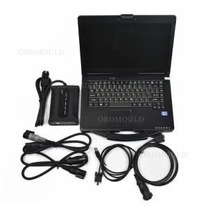 Outil de diagnostic pour Doosan Diagnostic Scanner kit Heavy Duty uvim Communication Interface Loader Diagnostic + ordinateur portable CF53 - Product Image 1