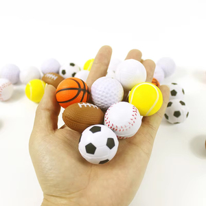 Juguetes Antiestrés de Espuma de PU Personalizados con Forma de Balón Deportivo, Baloncesto y Fútbol, Juguete Promocional con Forma de Balón de Baloncesto - Product Image 6