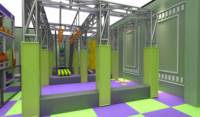 Équipements de jeux pour enfants : structures de jeu, trampolines, jeux de plein air pour les aires de jeux intérieures
