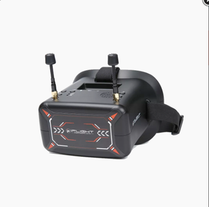 Lunettes FPV analogiques IFlight à haute luminosité avec écran LCD de 4,3 pouces, spécialement conçues pour les courses FPV ou les modèles d'avions. - Product Image 1
