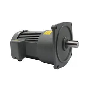 Caixa de velocidades de baixo ruído com motor, tipo vertical 220v/380v 3 fase motor de engrenagem elétrico ac, motor de engrenagem de redução gv28