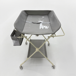 Muebles Multifuncionales Portátiles para Guardería, Estación de Cuidado Infantil para Cambio de Pañales, Cambiadores de Bebé Plegables con Ruedas - Product Image 4