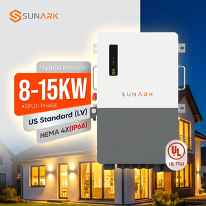 ซันาร์ค ออลอินวัน 8kW 12kW 15kW ระบบไฮบริดพลังงานแสงอาทิตย์แบบแยกเฟส พร้อมแบตเตอรี่ลิเธียม รองรับสำหรับระบบใช้ในบ้าน - Product Image 4