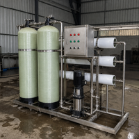 Réservoir de filtration à sable en PRV (polymère renforcé de fibres) pour système de traitement de l'eau en recirculation en aquaculture