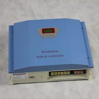 Contrôleur de charge hybride éolien-solaire 3000W, entrée PV 900W, régulateur de charge PWM avec affichage LED, haute résistance au vent
