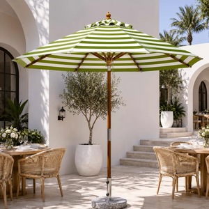 Best Price Large Outdoor Commercial Aluminum <b>Windproof</b> Durable Folding Arm Retractable Patio <b>Umbrella</b> for Hotels Restaurants - Product Image 2