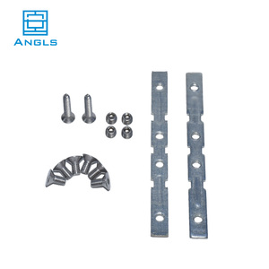 Phật sơn hiện đại mềm đóng nhôm gấp cửa phần cứng với hướng dẫn con lăn và bản lề - Product Image 4