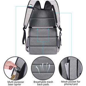 Mochila aislante reutilizable personalizada para el almuerzo, bolsa térmica <span class=keywords><strong>jumbo</strong></span> para el trabajo, Picnic, playa, Camping y senderismo - Product Image 5