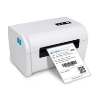 WODEMAX สีขาวเครื่องพิมพ์ความร้อนโดยตรง4X6 104มม. เครื่องพิมพ์ฉลากบาร์โค้ดความร้อน