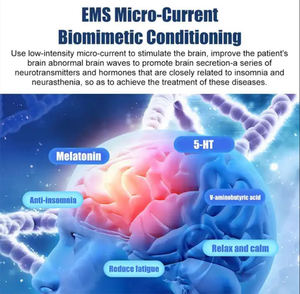 Mini terapia CES de mano, ayuda para dormir, tratamiento Natural para el insomnio de la cabeza, fisioterapia electrónica, instrumento para dormir de baja frecuencia - Product Image 4