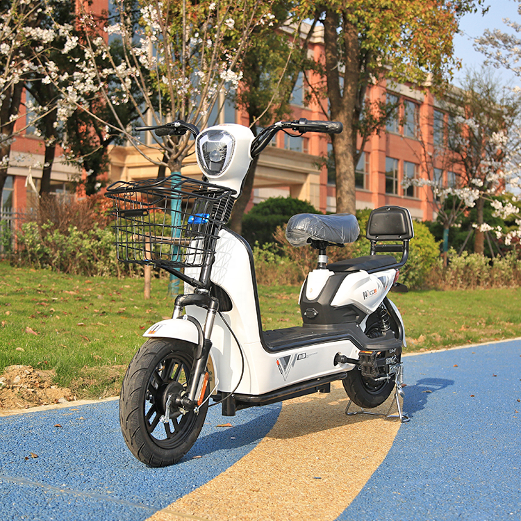 14 Inch Electric Bicycle Scooter 48v350W With Pedal