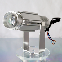Projecteur de texte laser extérieur led projection 20w logo lampadaire