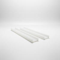 Profil en caoutchouc silicone extrudé sur mesure en forme de U, largeur 41 mm, bande d'étanchéité flexible résistante à la chaleur pour équipement industriel