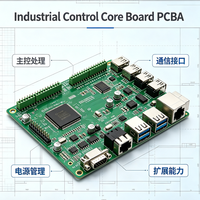 Carte mère industrielle PCBA intégrée pour équipement d'automatisation