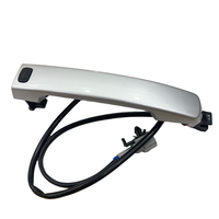 Poignée de porte extérieure chromée avant et arrière 82640-JE20A compatible avec Nissan Dualis 2007-2013