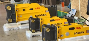 Soosan เบรกเกอร์ไฮดรอลิก SB 70กล่องแบ่งประเภทเหมาะสำหรับรถขุดที่มีค้อนขนาด16-21ตันสำหรับการก่อสร้าง - Product Image 3