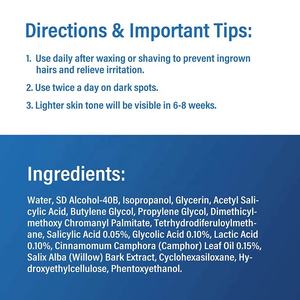 Lâmina de barbear masculina refrescante, cuidados com a pele para homens - Product Image 6