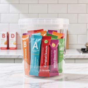 แพ็คผสมเครื่องดื่มเมืองร้อนหลากหลาย | หมัดผลไม้แคริบเบียน, Pina colada, <span class=keywords><strong>strawberry</strong></span> daiquiri & <span class=keywords><strong>Margarita</strong></span> - Product Image 6