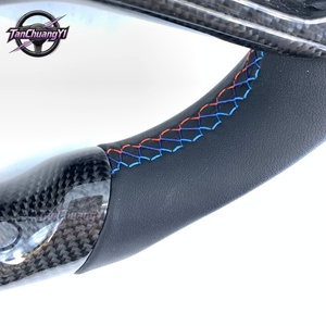 Volante de Coche Personalizado con Calefacción LED y Fibra de Carbono para <span class=keywords><strong>BMW</strong></span> G20 G21 G28 G22 G29 F87 G80 F82 - Product Image 4