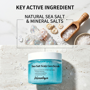 Exfoliante Capilar con Sal Marina, Limpieza Profunda, Alivia la Picazón, Equilibra la Grasa del Cuero Cabelludo, Hidratante y Calmante - Product Image 5