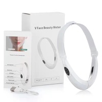 Appareil facial électrique à micro-courant, portable, pour raffermir la peau, lifter, amincir, ceinture de lifting du visage en forme de V, matériau ABS, recharge USB