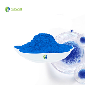 Phycocyanine E18 C-Phycocyanine CAS 11016-15-2 Pigment bleu Extrait de spiruline Qualité alimentaire Poudre de phycocyanine - Product Image 2